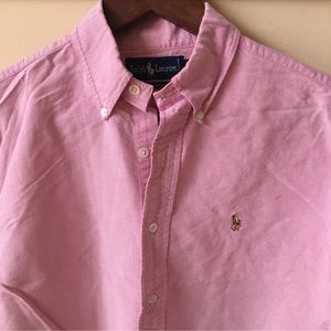 RL button down shirt